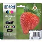 Epson 29 Origineel Inktcartridge C13T29864012 Zwart, cyaan, magenta, geel Multipack 4 Stuks