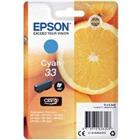 Epson 33 Origineel Inktcartridge C13T33424012 Cyaan