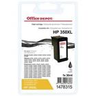 Office Depot 350XL compatibele HP inktcartridge CB336EE zwart