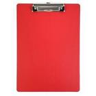 Viking Klembord A4, foolscap Karton, PVC (Polyvinylchloride) Rood Staand