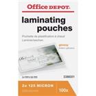 Viking Lamineerhoes Visitekaartje & creditcard Glanzend 125 micron (2 x 125) Transparant 100 Stuks