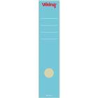 Viking Ordnerrugetiketten lang Blauw 10 Stuks 6 x 28,5 cm