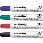 Viking WBM2.5 Whiteboardmarker Medium Ronde Punt Kleurenassortiment 4 Stuks