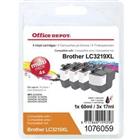 Viking LC3219XL compatibele Brother inktcartridge zwart, cyaan, magenta, geel multipak 4 stuks