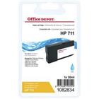 Viking 711 compatibele HP inktcartridge CZ130A cyaan