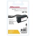 Viking 711 compatibele HP inktcartridge CZ133A zwart