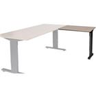 Schaffenburg Aanbouwtafel Linesto Plus LIN-PLA086-HAVZ-M25 Havana licht kersen, zwart 80x60x65-85 cm