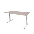 Schaffenburg Bureau Linesto Plus  Eiken Wit 1200 x 800 x 655-855 mm