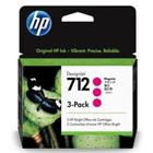 HP 712 Origineel Inktcartridge 3ED78A Magenta 3 Stuks à 29 ml