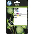 HP 953 Origineel Inktcartridge 6ZC69AE Zwart, cyaan, magenta, geel Multipack 4 Stuks