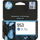 HP 953 originele inktcartridge F6U12AE cyaan