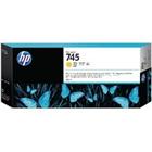 HP 745 Origineel Inktcartridge F9K02A Geel