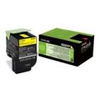 Lexmark Origineel Tonercartridge 80C2HY0 Geel