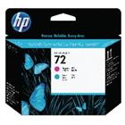 HP 72 Origineel Printkop C9383A Cyaan, magenta