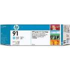 HP 91 originele inktcartridge C9470A lichtcyaan