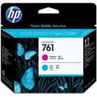 HP 761 Origineel Printkop CH646A Cyaan, magenta