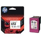 HP 652 Origineel Inktcartridge F6V24AE Cyaan, magenta, geel