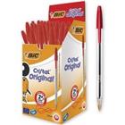 BIC Cristal Original balpen rood Medium 0,4 mm 50 stuks