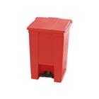 Afvalbak met pedaal Step-on - Rood - 45 l - Rubbermaid