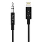 Belkin AV10172BT03-BLK audio kabel 0,9 m 3.5mm Zwart