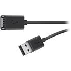 Belkin USB 2.0 A M/F 1.8m USB-kabel 1,8 m USB A Zwart