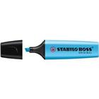 STABILO Boss Executive Tekstmarker Blauw Breed Beitelpunt 2-5 mm Navulbaar