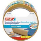 tesa Dubbelzijdige tape Universal Wit 50 mm (B) x 10 m (L) Kunststof 56171