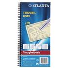 Djois Atlanta Terugbelboek Geel nee Speciaal 7,4 x 12,5 cm 70 g/m² 80 vellen Spiraal