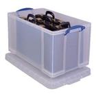Really Useful Box Archiefboxen 84 L Transparant Plastic 44 x 71 x 38 cm