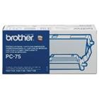 Brother PC75B Inktcartridge + Donorrol Zwart