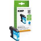 KMP Compatibel Brother LC-123C Inktcartridge Cyaan