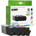 KMP Compatibel HP 903XL Inktcartridge 3HZ51AE Zwart, cyaan, magenta, geel Multipak  4 Stuks