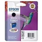 Epson T0801 Origineel Inktcartridge C13T08014011 Zwart