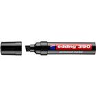 edding 390 Permanent marker Beitelpunt 12 mm Zwart