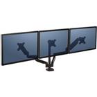 Fellowes Platinum serie Driedubbele monitorarm Hoogteverstelbaar 27 inch Zwart