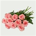 Uitvaart 34 roze rozen