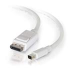 C2G 1m, Mini DisplayPort - DisplayPort Wit