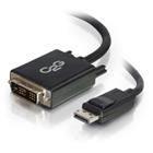 C2G 84330 video kabel adapter 3 m DisplayPort DVI-D Zwart