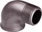 Nefit Industrial Zwart Fitting met 2 aansluitingen | 9170920007