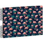 Exacompta Flamingo Fotoalbum Spiraal Harde kaft Papier 22 x 32 x 3 cm Nachtblauw