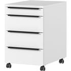 GERMANIA GW-Mailand Mobiel ladeblok Wit 4 Lades 420 x 600 x 630 mm