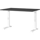 GERMANIA Hoogteverstelbaar Zit-sta-bureau Metaal, spaanplaat Wit C-Voet 1,200 x 800 x 910 mm