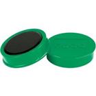 Nobo Whiteboard-magneten Groen 2.5 kg draagkracht 38 mm 10 Stuks