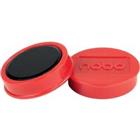 Nobo Whiteboard-magneten Rood 2.5 kg draagkracht 38 mm 10 Stuks