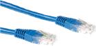 ACT Cat6 blauw Patchkabel twisted pair | IB8601