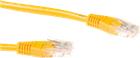 ACT Cat6 geel Patchkabel twisted pair | IB8801