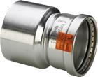 Viega Sanpress Inox Fitting met 2 aansluitingen | 483142