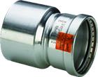 Viega Sanpress Inox XL Fitting met 2 aansluitingen | 483173