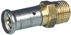 Henco 17P Fitting met 2 aansluitingen | 17P-1604