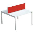 Bureauscheidingswand stof M1 voor bureau Bench Easy Office